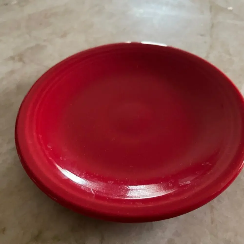 Fiesta appetizer plate scarlet 6-3/8”